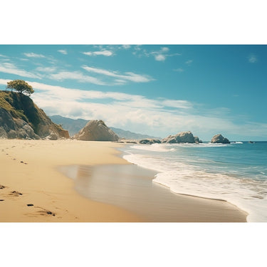 Large Beach Canvas